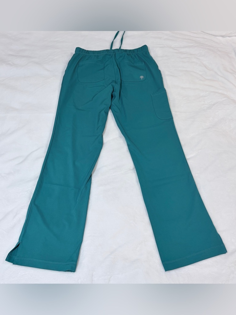 healing hands Teal Drawstring Medical Scrub Pants - Picture 2 of 14